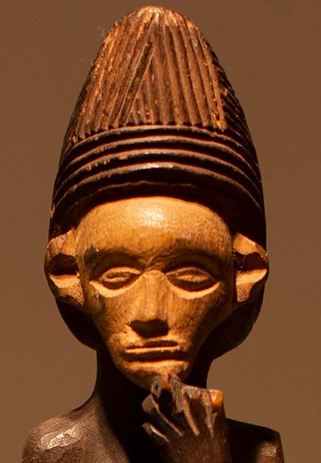 Antiquités africaines | Statue Tshokwe - République démocratique du Congo | Patine  