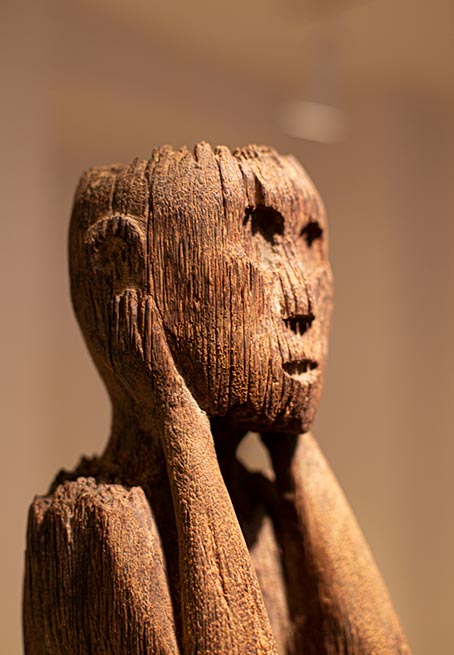Antiquités Asiatiques | Statue Dayak - Indonésie | Patine  
