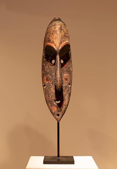Antiquités Océaniennes | Masque Sepik - Papouasie-Nouvelle-Guinée | Face  