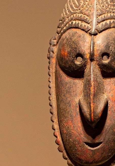 Antiquités Océaniennes | Masque Sepik - Papouasie-Nouvelle-Guinée | Patine  
