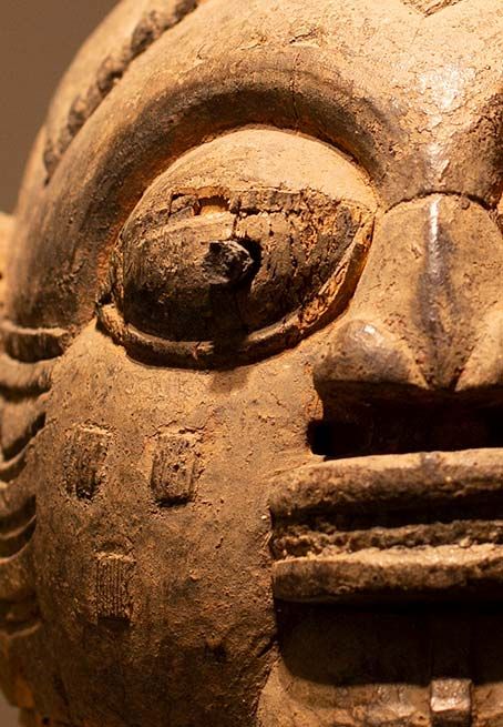 Antiquités africaines | Masque Yoruba, Patine  |  Nigeria | Benin | Togo |  