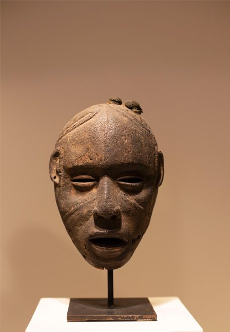 Antiquités africaines | Masque Idoma | Nigeria | Face  
