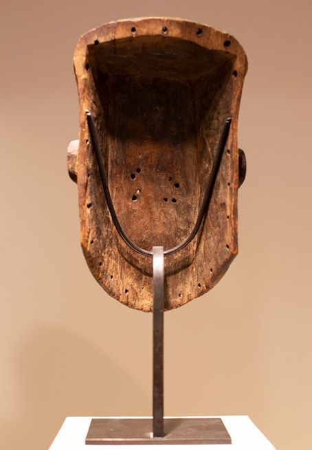 Antiquités africaines | Masque KUBA République démocratique du Congo |Patine arrière