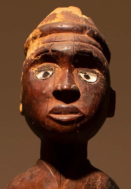 Antiquités africaines | Statue Statue Ba-Kongo - République démocratique du Congo | Patine  