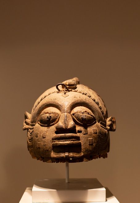 Antiquités africaines | Masque Yoruba | Face  
