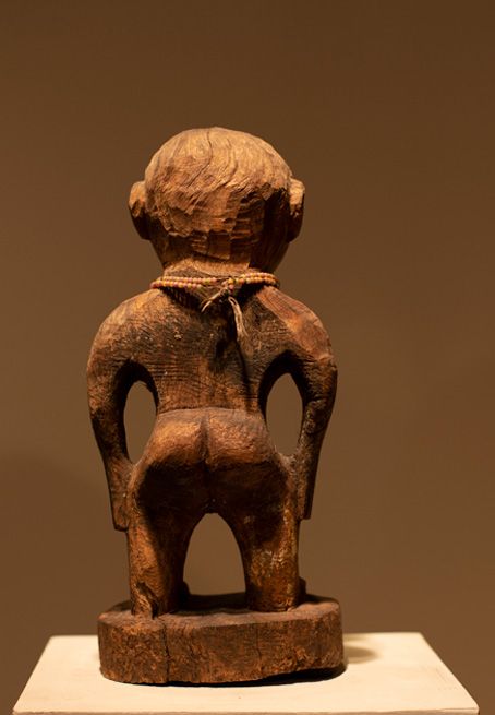 Antiquités africaines | Statue Statue Fon Dahomey - Benin |Patine arrière